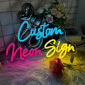 Custom Neon Signs,Customizable for Wall Decor,Personalized Neon Sign for Wedding Birthday Party Gift Party Bar Game Room Home Business Shop Name Logo