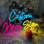 Custom Neon Signs,Customizable for Wall Decor,Personalized Neon Sign for Wedding Birthday Party Gift Party Bar Game Room Home Business Shop Name Logo