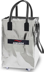 Reusable Grocery Bag On Wheels,Rolling Tote, Shopping Trolley, Rolling Duffle bag,Collapsible Grocery Bag Tote