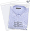 iMailer - 1000 Count - 14" x 20" Clear Plastic Poly Bags with Suffocation Warning Self Seal 1.6 Mil for Clothing, T-Shirts, Pants-Resealable Adhesive,Not Strong