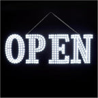 40"x14" Extra Large LED Open Signs for Business with Remote Controlled, 10 Levels Brightness Adjustable Unique Design Super Bright with Chain, High Visibility for Stores Bar Hotel Retail Shop Salon