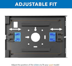 Mount-It! Anti-Theft Tablet Kiosk Floor Stand Compatible with iPad 10, 9, 8, Pro 11, 10.5, Air 10.5, Height Adjustable Locking Kiosk for iPad, Steel Kiosk for Business and Retail