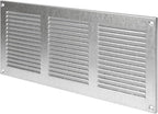 Repa Market 12x6 Inch Air Vent Cover/Galvanized Steel Louvered Grill Cover with Mesh Screen/Wall or Ceiling Vent/Durable Flush Mount HVAC Register for Indoor and Outdoor Ventilation