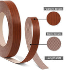 GSCIT Club Cherry Edge Banding, 1 1/2 inch x 25ft roll of Veneer PVC Edge Banding Preglued Flexible, Wood Tape Banding for Cabinet