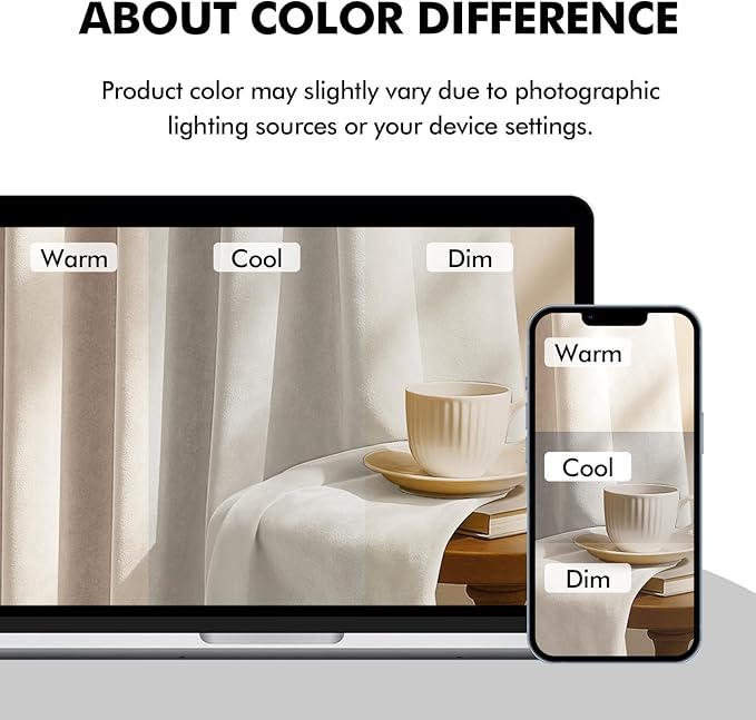 MIULEE Ivory Velvet Curtains 84 inches Long, Pinch Pleated Blackout Drapes with Hooks, Cream Thermal Insulated Pinch Pleat Panels for Bedroom Living Room, 2 Panels