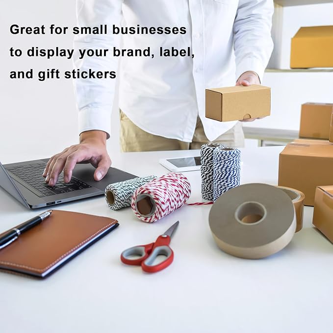 MEBRUDY 4.6x2.2x2.2 Inches Small Shipping Boxes Pack of 50, Corrugated Cardboard Box for Mailer Mailing Packing