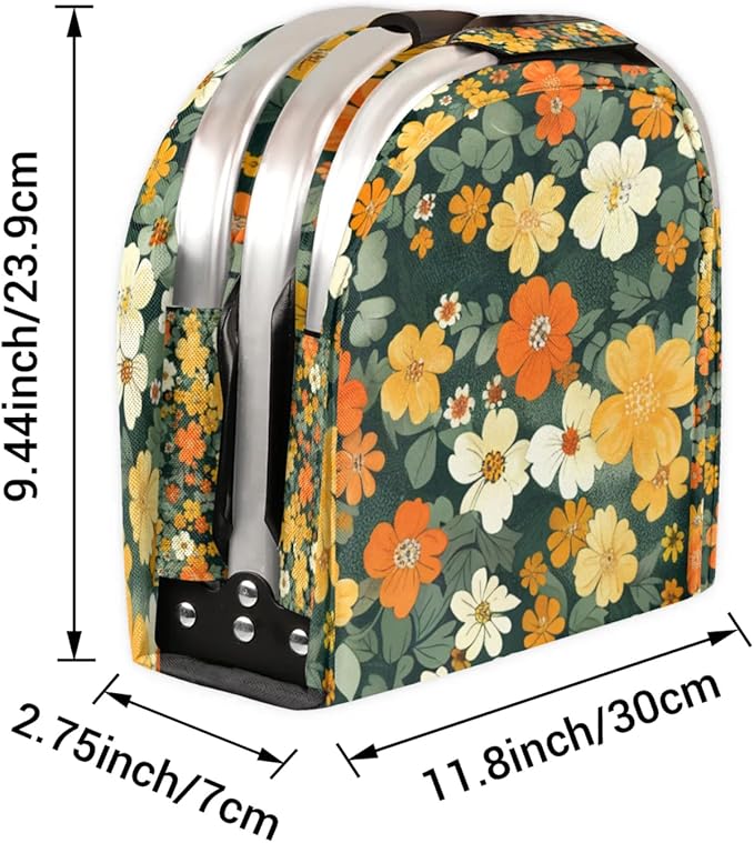 Collapsible Picnic Basket with Handle, Shopping Basket Aluminum Frame, Grocery Basket Tote for Women, Farmers Market Basket, Harvest Baskets Camping Travel Portable Beach Bag (Flowers Green)