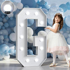 Marquee Letters 4 Feet Tall Large Light Up Letters Baby Shower Decorations Wedding Engagement Graduation White Party Decorations Marry Me Sign Big Cardboard Backdrop G