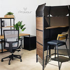 Work Booth, Private Workstation, Room Divider, Office Pod, Partition, Acoustic Booth, Office Desk, Office Room, Private Cubicle, Made in Taiwan