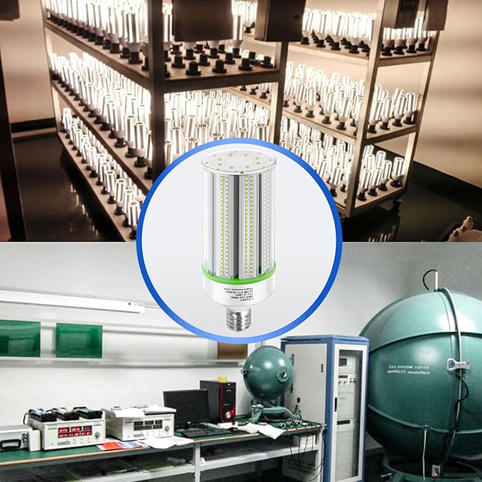 2-Pack 80W LED Corn Bulbs,E26/ E39 Base LED Light,5000K,AC110-277V,LED Replacement Metal Halide HID CFL for Commercial Industrial Lighting Warehouse High Bay Light Fixture Garage Workshop