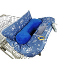 Shopping Cart Cover for Baby/Toddler, Cozy High Chair Cover, Blue Spaceship