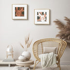 Frametory, 12x12 Metal Picture Frame with Mat for 8x8 Picture & Real Glass, Aluminum Photo Frame Collection (Gold, 1 Pack)