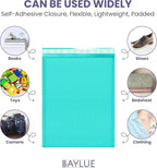 Teal Large Poly Bubble Mailers 12x15 inch | Self Seal Padded Envelopes Cushioned Bubble Mailer | Usable Size 12x15 | WaterProof | Lightweight mailing Shipping Bags | 100 Pack Bulk