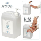 Hand Sanitizer Gel with 70% Alcohol 1.06 Gallon with Pump (Pack of 4)