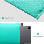 GSSUSA Large Bubble Mailers 10.5x16 Inch 250 Pack Teal Padded Envelopes, Strong Adhesion Bubble Mailer Self-Seal Bubble Envelopes for Mailing Clothes,Magazines