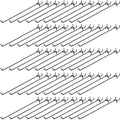 Shimeyao 100 Pcs Peg Board Shelving Hooks Stainless Steel Hanging Board Pegs Wall Display Hooks Bulk for 1/8 1/4 Garage Storage Organizer Accessories(12 Inch,Black)