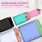 120PC Poly Mailers 6x9 Inch Pink Shipping Envelopes Bags Shipping Bags with Self Adhesive Waterproof and Tear-Proof Postal Poly Mailers