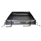 Folding Duck Pond - Portable Spill Containment Go Berm - 18 oz PVC, 3’x3’x6” - Black