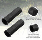 Wheelbarrow Antiskid Handle Cover, Rubber Handle Grips For Truck/Garden Cart/Barrow/Bike, Non Slip/Shock Absorption Round Tube Sleeves, Wheelbarrow Accessories(122 x 33mm)