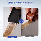 U-Shape Edge Banding, 16.4ft TPE Self Adhesive Veneer Edging Trim Flexible Corner Edge Protector, Furniture Edge Strip for Countertop Table Cabinet Shelve Restoration (30mm, Black)