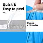 POLYSELLS 50 pcs 24x24 Inches Blue Poly Mailers Shipping Envelopes, Strong Adhesive Sealing, Waterproof, and Tear-resistant Postal Mailing Bags for Clothing, Books, and Accessories