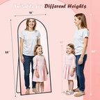 Full Length Mirror, 58" x 18" Arched Full Body Mirror Large Standing Floor Mirrors, Mirrors for Bedroom, Bathroom, Living Room Standing or Wall Leaning, Black