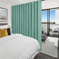 Hiasan Patio Sliding Door Room Divider Curtain Privacy Blackout Thermal Insulated Curtains with Back Tab & Rod Pocket for Bedroom Partition, Living Room Shared Office(100 x 96 Inches, Sage Green)