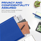 Royal Blue 10x13 Inch Poly Bubble Mailers |Self Seal Padded Envelopes for Thick books | Cushioned Bubble Mailer | Usable Size 9.5x13 Inch | Waterproof Lightweight Mailing Shipping Bags | 100 Pack Bulk