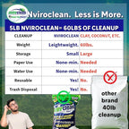5 LB (Pack of 1) Super Absorbent & Encapsulant Spill Cleanup up to 24lbs, for Home, Commercial, & Industrial Use for Oil, Antifreeze, Food, Paint, Pet Waste, Body Fluids & More