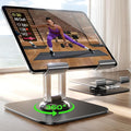 LISEN for iPad Stand Holder Adjustable Tablet Stand for Desk, 2026 for iPad Accessories Rotating Display Stand PC Office Accessories for Desk Women Kindle Table Mount/PS/Switch iPhone 12.9"-4.7"