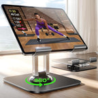 LISEN for iPad Stand Holder Adjustable Tablet Stand for Desk, 2026 for iPad Accessories Rotating Display Stand PC Office Accessories for Desk Women Kindle Table Mount/PS/Switch iPhone 12.9"-4.7"