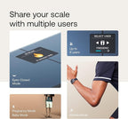 WITHINGS Body Smart - Accurate Scale for Body Weight and Fat Percentage, Body Composition Wi-Fi and Bluetooth Weight Scale, Baby Weight Scale, Smart Scale Apple Health Compatible, Bathroom Scale