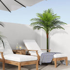 Palm Tree Artificial Tropical Plant 6FT Tall Faux Plants Indoor Fake Floor Plants Decorative Palm Tree House Large Office Plant Artificial Palm Trees for Home Decor…