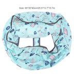 Portable Shopping Cart Cover with Infant Chair Seat Cushion, Machine Washable, Multipurpose Storage Bag for Unisex Babies