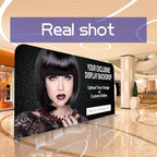 Custom Tension Fabric Display Backdrop, Step and Repeat Stand Banner For Events, Trade Show,Display Backdrop Booth, Weddings And Advertising