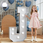 Marquee Letters 3 Feet Tall Large Light Up Letters Decorations Wedding Engagement Proposal White Party Decorations Marry Me Sign Big Cardboard Backdrop J