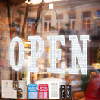 LED Open Signs 30"x10" Ultra Bright Business Hour Sign with Hanging Installation for Window Stores, Hotel, Store, Bar, Retail Shop, Salon, Restaurant