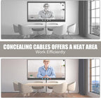 Silicone Wall Wire Hider, Side Open Wire Covers for Cords on Wall, 3.3FT Self-Adhesive Flexible Cord Hider for Mounted TV, Home Office, Cavity 0.63" W x 0.31" H