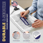 550 Pcs Clear bubble out Bags, 4x7.5 Bubble pouches, Self-Sealing clear bubble mailer Bubble bags for Shipping, Packing, Storage, Moving, Bubble Cushioning Wrap Bags