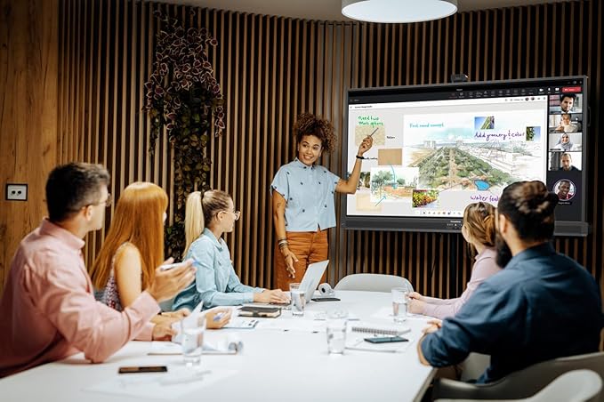 Promethean ActivPanel 10 86" High Specification Digital Whiteboard for Office or Classroom, 4K UHD, OS Flexible Device, Panel, 3 Year Onsite Support