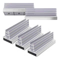 Master Magnetics Magnetic Sign Holder Pack - Magnetic Sign Holders for Door Frames, Metal Shelves, Whiteboards - Powerful Magnet - Retail EZ Grip Holder - 3" L x 1" W x 1.13" H - 5-Pack