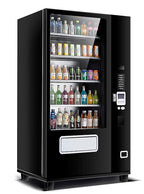 Refrigerated Beverage Vending Machine with Elevator Delivery Temp Control