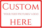 Custom Sign,Aluminum Weatherproof Metal Sign Multiple Sizes, Reflective doorplates, guide signs，Customize for Office, Business, Workplace, office, Home, Delivery Signs(10 * 7Inch)