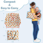 Shopping Cart Cover for Baby 2-in-1 High Chair Cover with Safety Harness Multifunctional Football Cart Covers for Babies Soft Padded Grocery Cart Cover for Baby Boy Girl