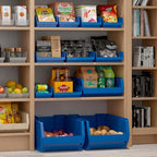 Akro-Mils Plastic Storage Bins and Dividers Bundle (12-Pack) | Organize Your Closet, Kitchen, or Pantry