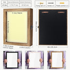 TJ.MOREE Shadow Box Frame 8 x 10 Shadowbox Display Case Picture Frame with Linen Back Memorabilia Bouquet Medals Military Photos Memory Box
