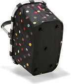 reisenthel carrybag dots - Sturdy shopping basket with plenty of storage space and practical inner pocket - Elegant and water-repellent design