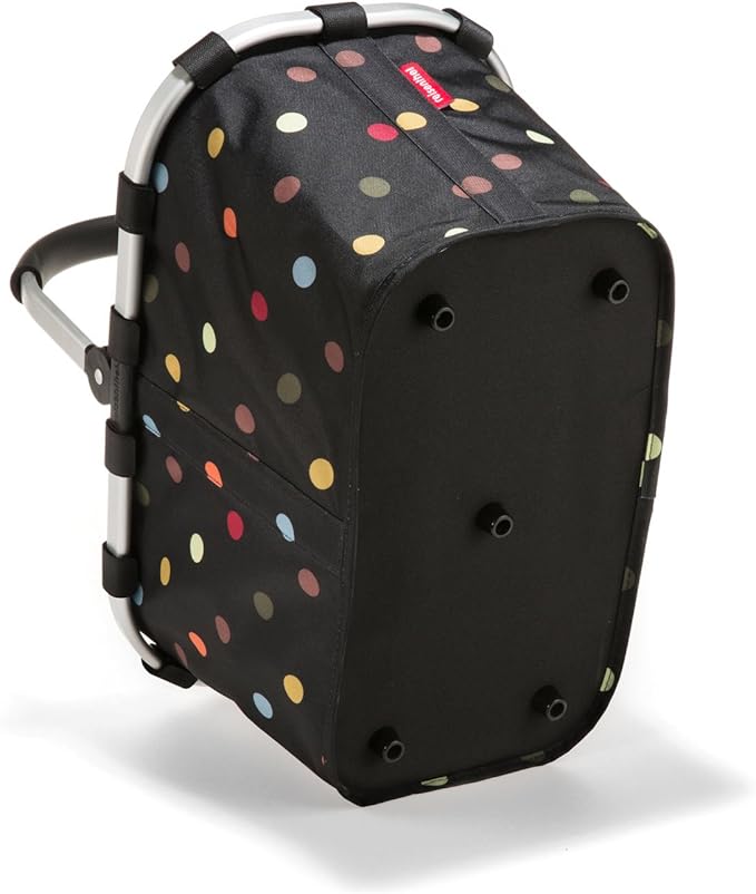 reisenthel carrybag dots - Sturdy shopping basket with plenty of storage space and practical inner pocket - Elegant and water-repellent design