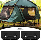 4Pcs Rectangular Bracket 2-Way Pop-up Gazebo Connector Tent Pole Connector Support Rod Connection for Canopy Gazebo Tent Outdoor Equipment