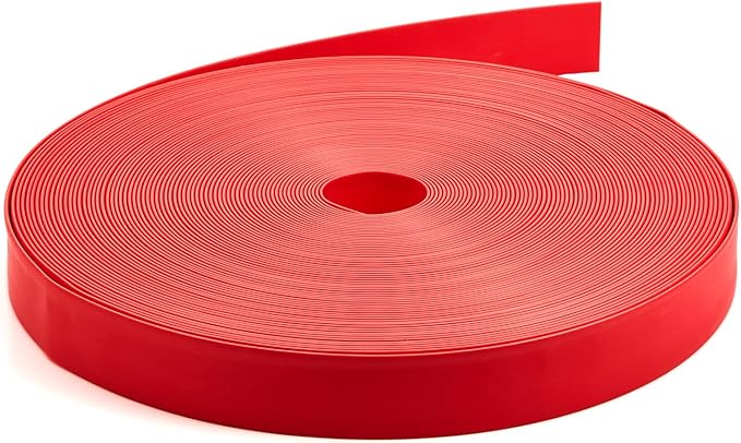 Chanzon 1/2 inch (12mm) Red Heat Shrink Tubing 80Ft Roll 2:1 Ratio Polyolefin Sleeving Wrap 1pcs